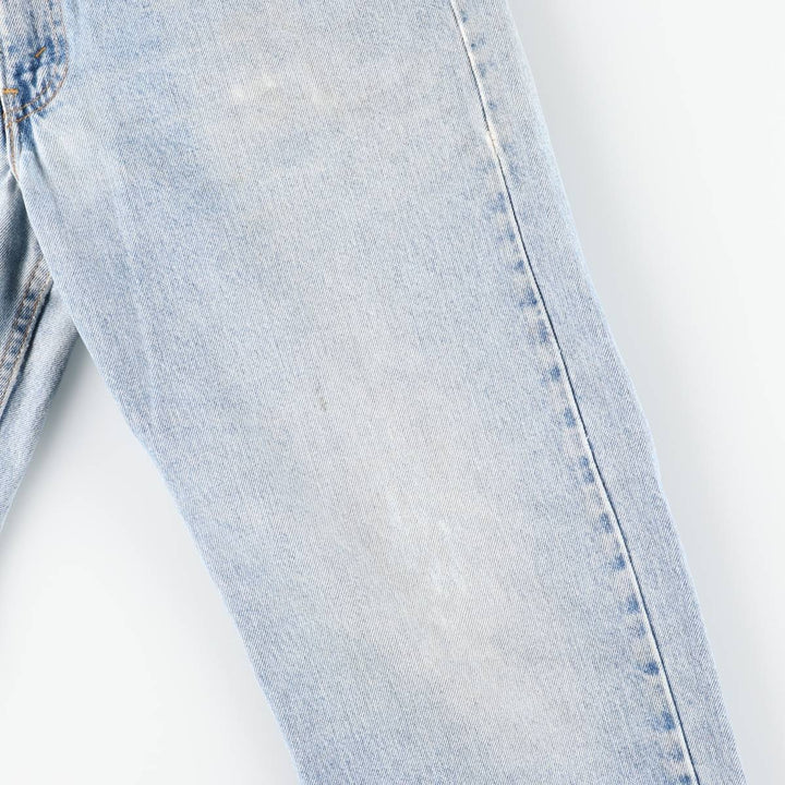 90s-00'S Vintage Levi's 550 Relaxed Fit Tapered Denim Pants, Men's Size 33 cotton blue type Vintage Second Hand