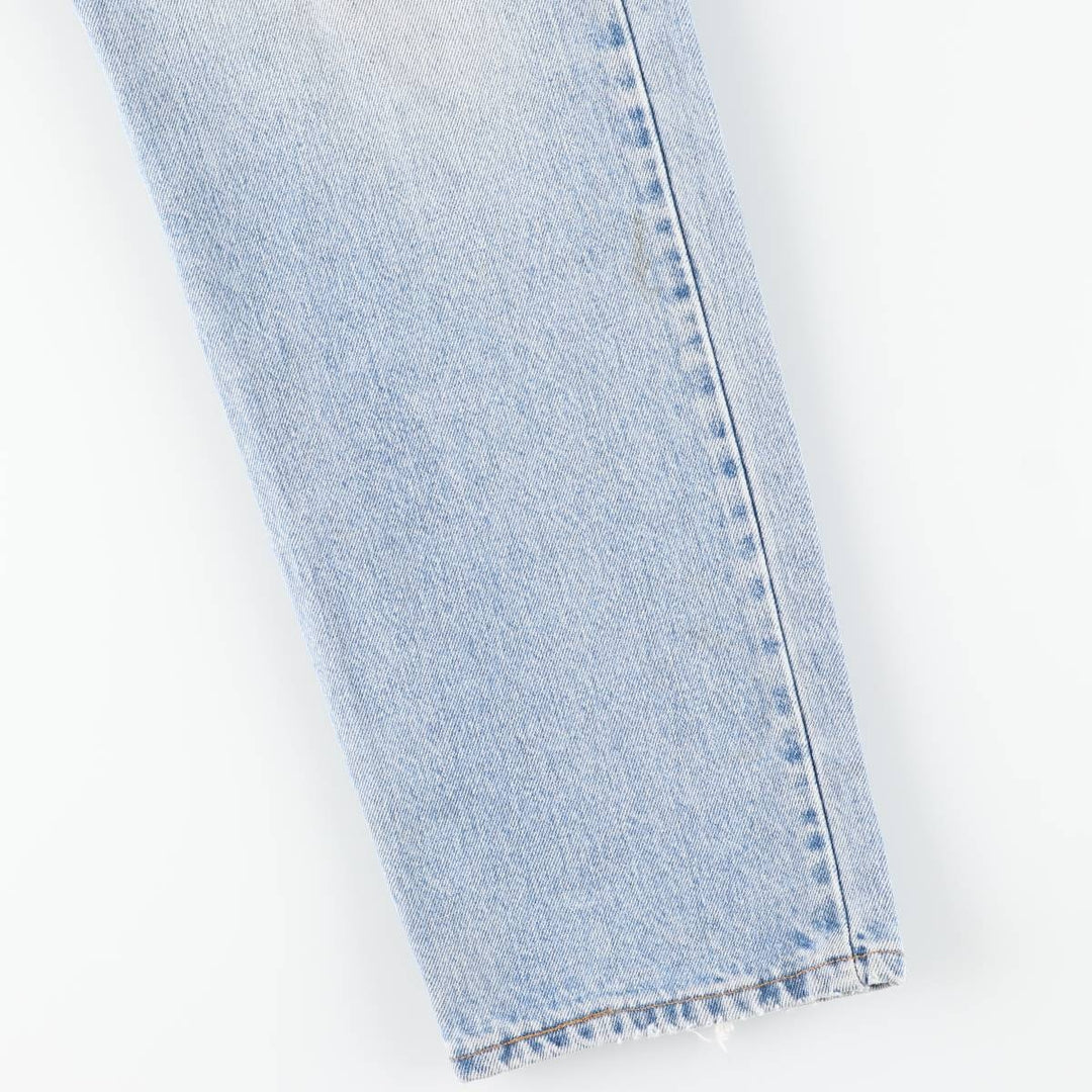 90s-00'S Vintage Levi's 550 Relaxed Fit Tapered Denim Pants, Men's Size 33 cotton blue type Vintage Second Hand
