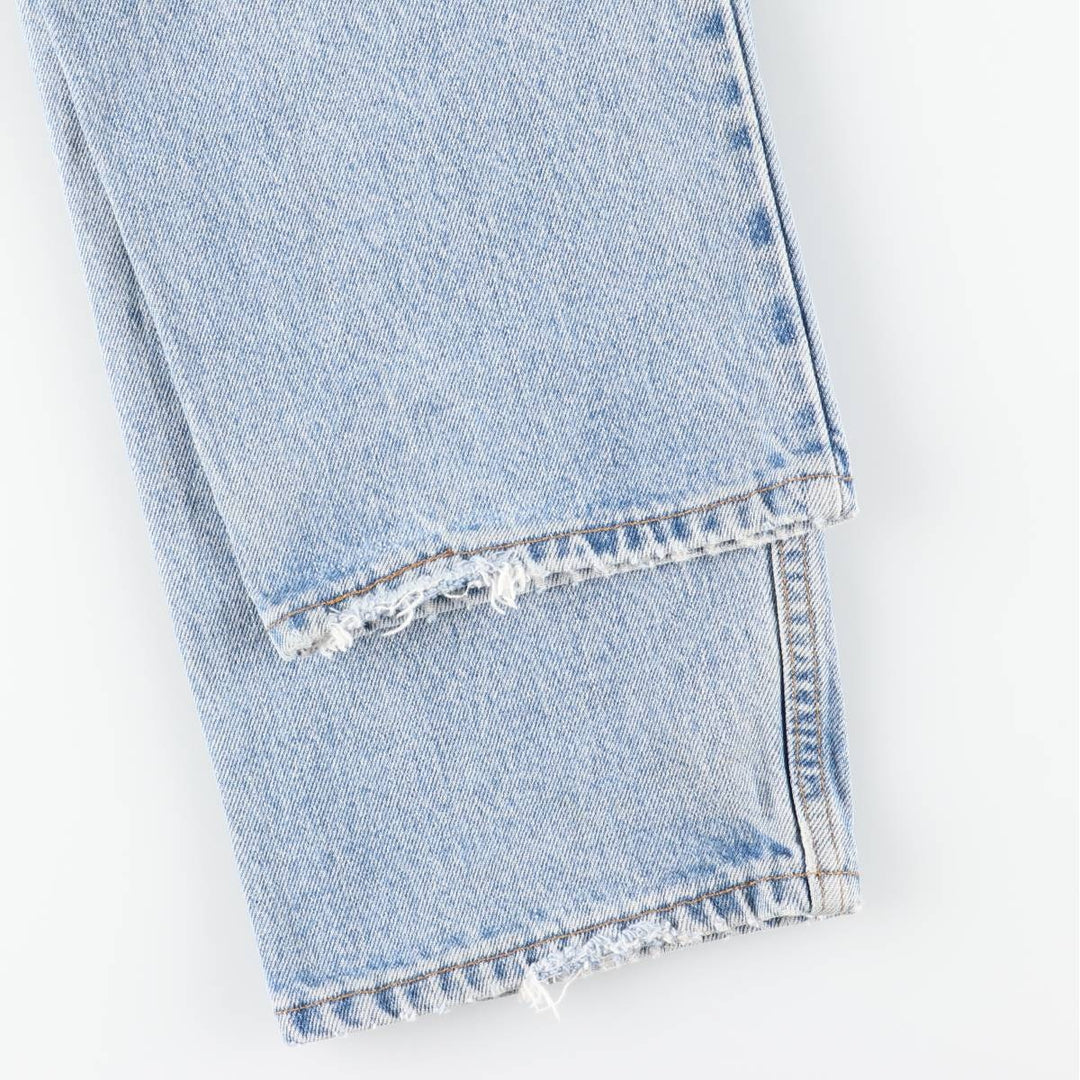 90s-00'S Vintage Levi's 550 Relaxed Fit Tapered Denim Pants, Men's Size 33 cotton blue type Vintage Second Hand