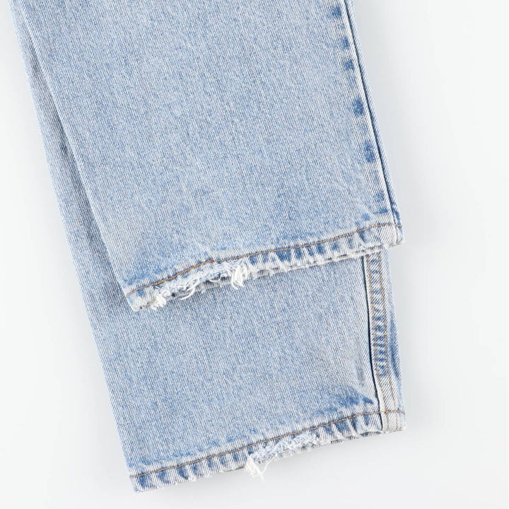 90s-00'S Vintage Levi's 550 Relaxed Fit Tapered Denim Pants, Men's Size 33 cotton blue type Vintage Second Hand