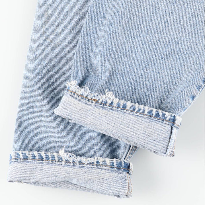 90s-00'S Vintage Levi's 550 Relaxed Fit Tapered Denim Pants, Men's Size 33 cotton blue type Vintage Second Hand