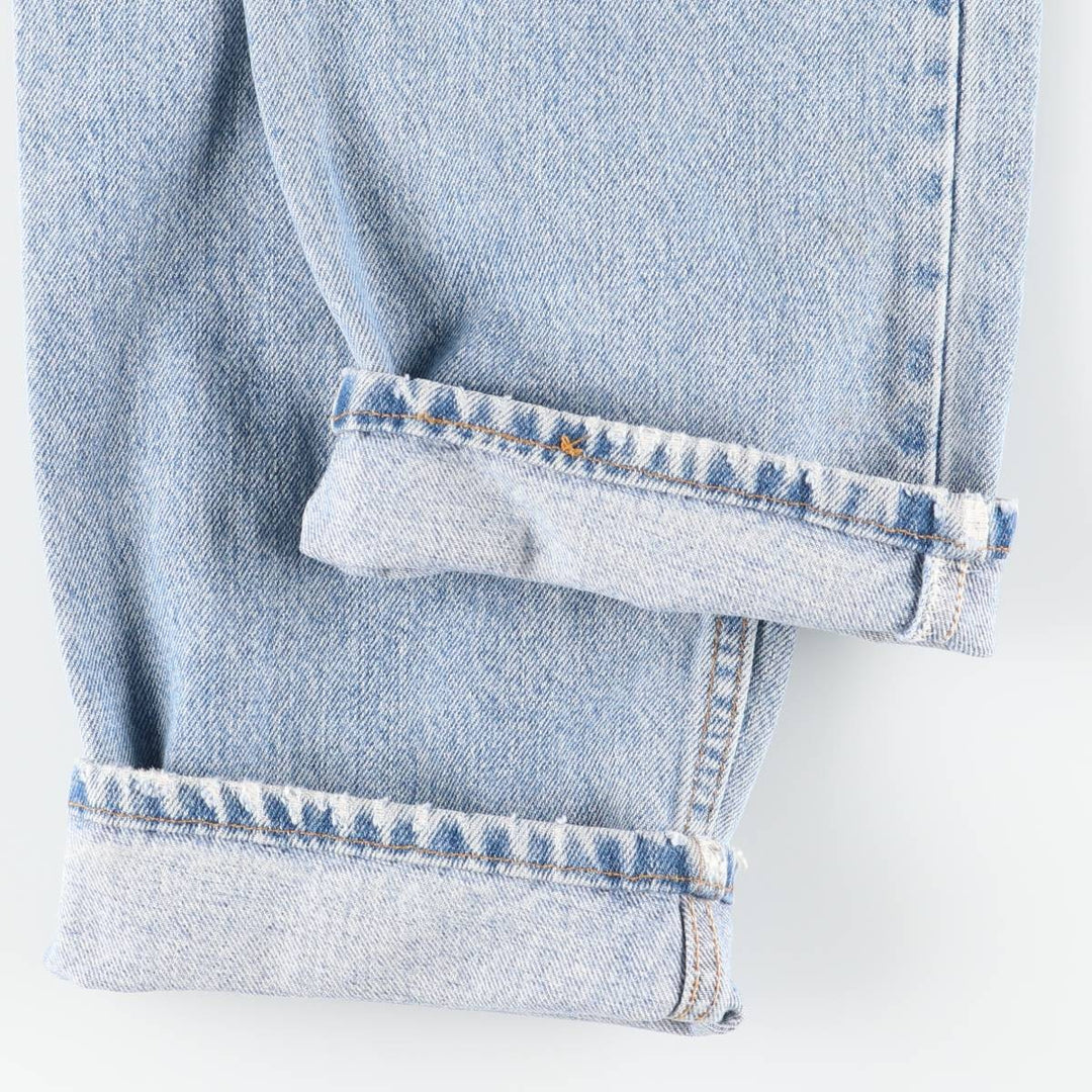 90s-00'S Vintage Levi's 550 Relaxed Fit Tapered Denim Pants, Men's Size 33 cotton blue type Vintage Second Hand