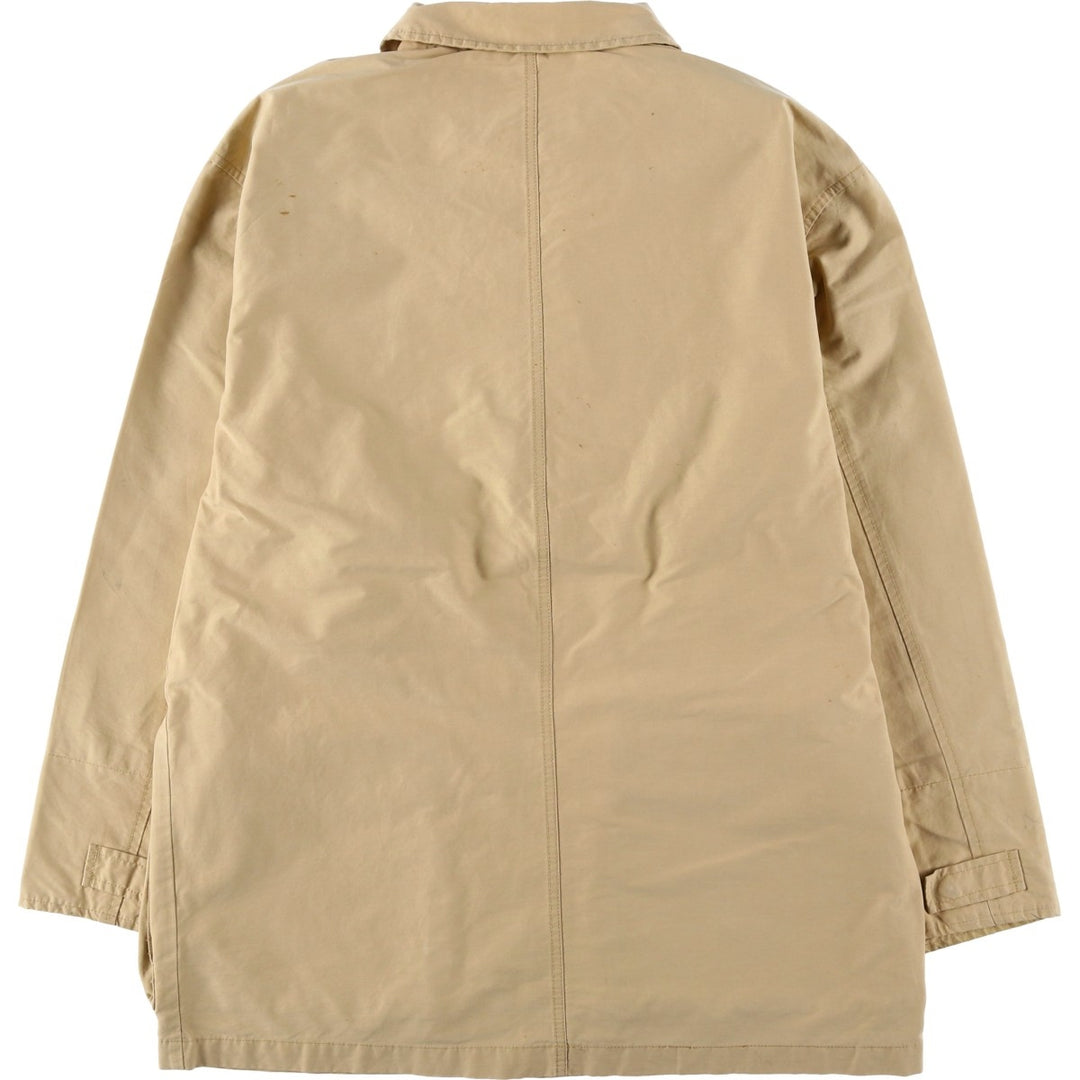 Eddie Bauer Cotton Jacket, Men's S Size cotton Beige type Vintage Second Hand