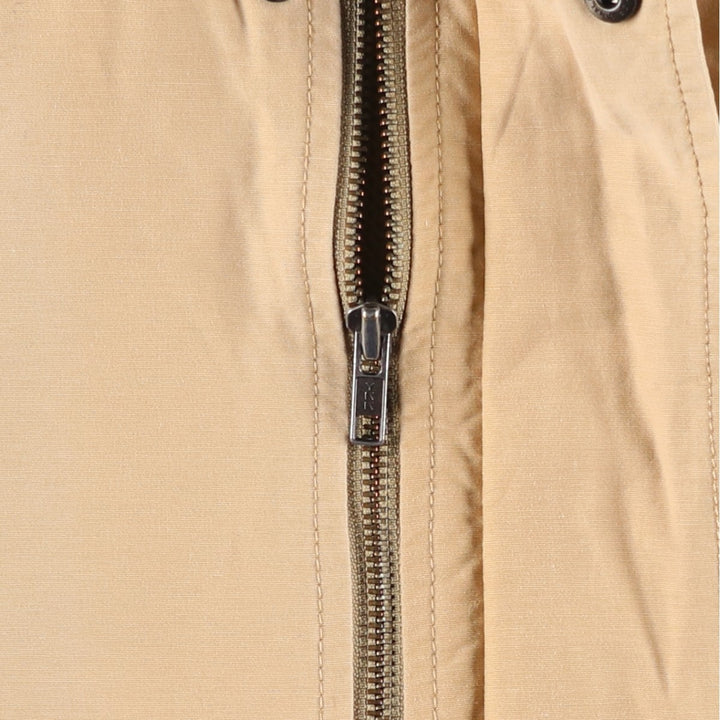 Eddie Bauer Cotton Jacket, Men's S Size cotton Beige type Vintage Second Hand