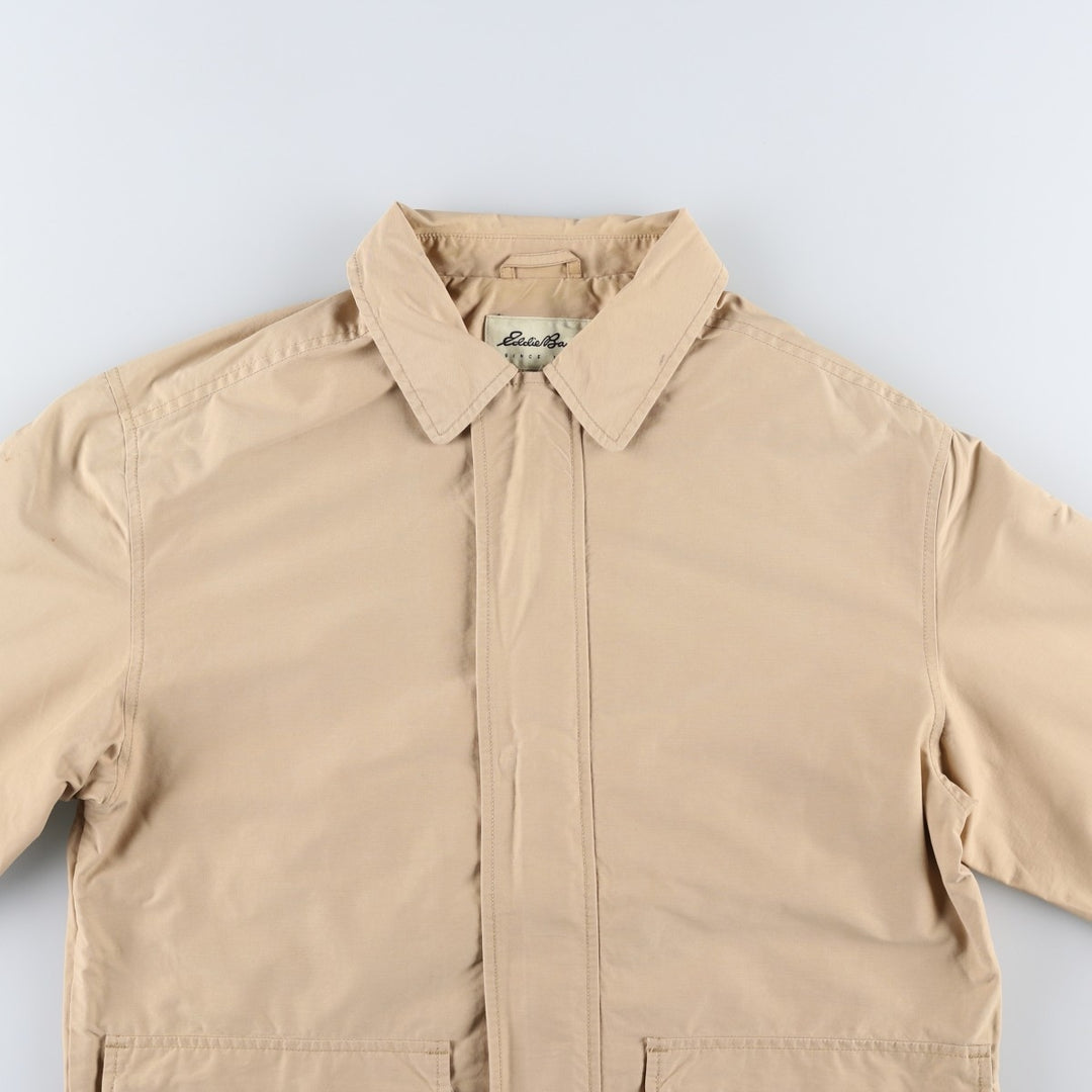 Eddie Bauer Cotton Jacket, Men's S Size cotton Beige type Vintage Second Hand