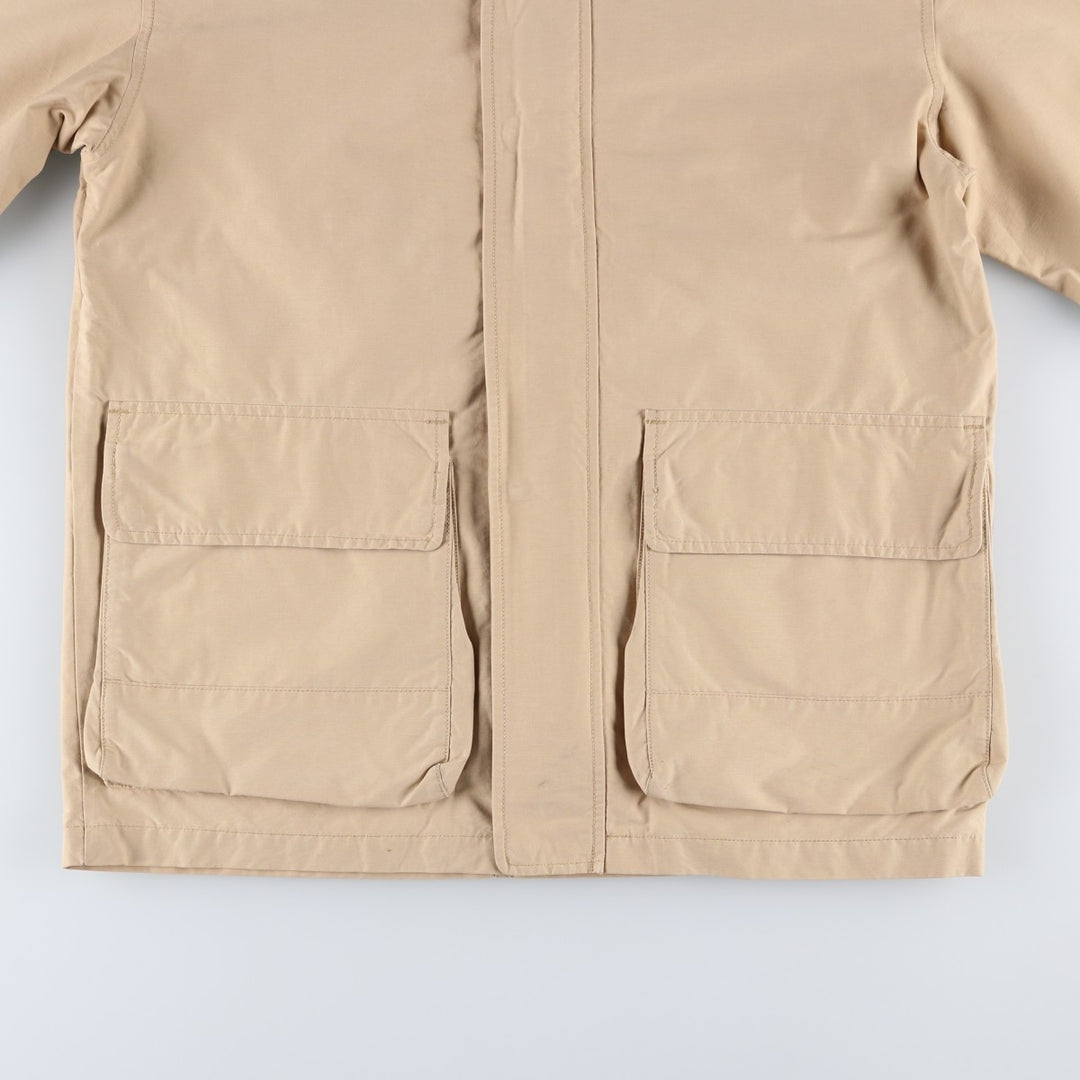 Eddie Bauer Cotton Jacket, Men's S Size cotton Beige type Vintage Second Hand