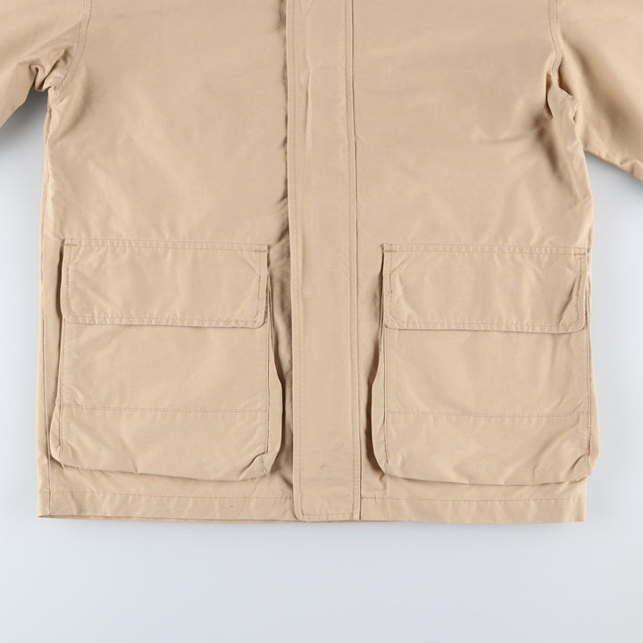 Eddie Bauer Cotton Jacket, Men's S Size cotton Beige type Vintage Second Hand