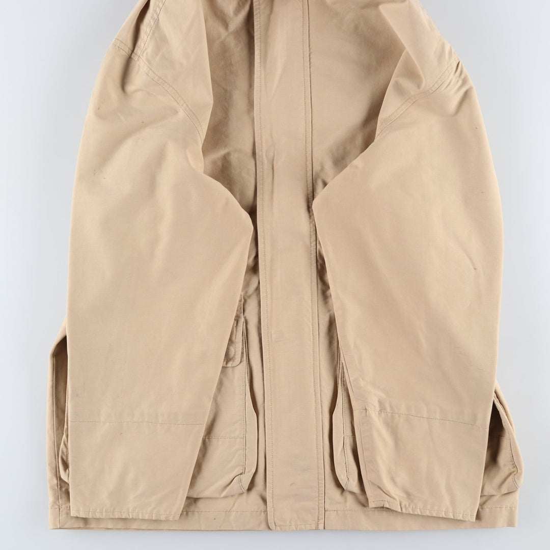 Eddie Bauer Cotton Jacket, Men's S Size cotton Beige type Vintage Second Hand