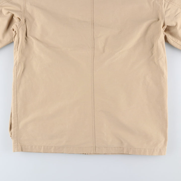 Eddie Bauer Cotton Jacket, Men's S Size cotton Beige type Vintage Second Hand