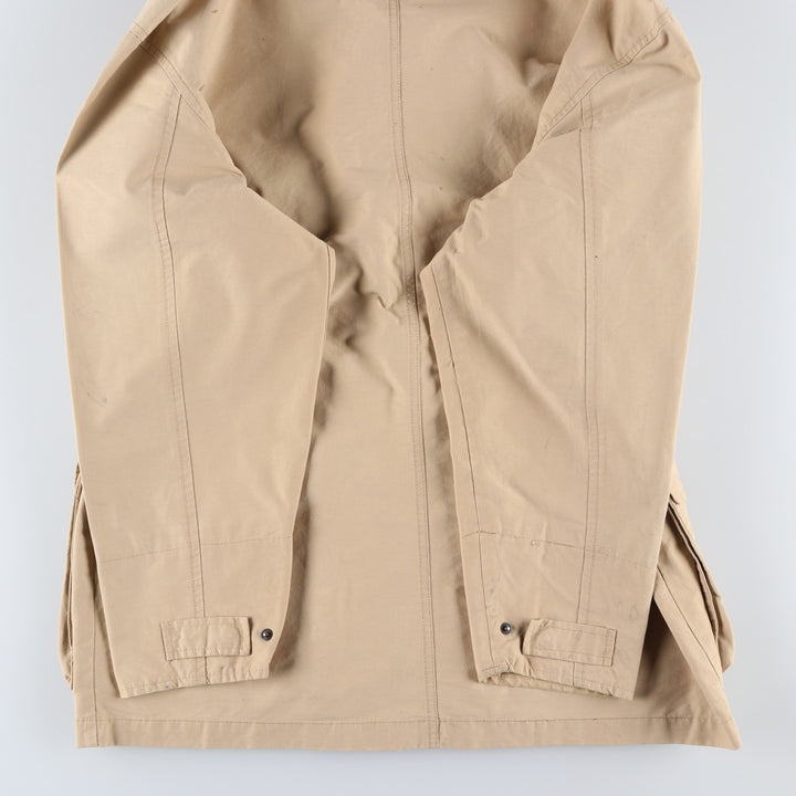 Eddie Bauer Cotton Jacket, Men's S Size cotton Beige type Vintage Second Hand