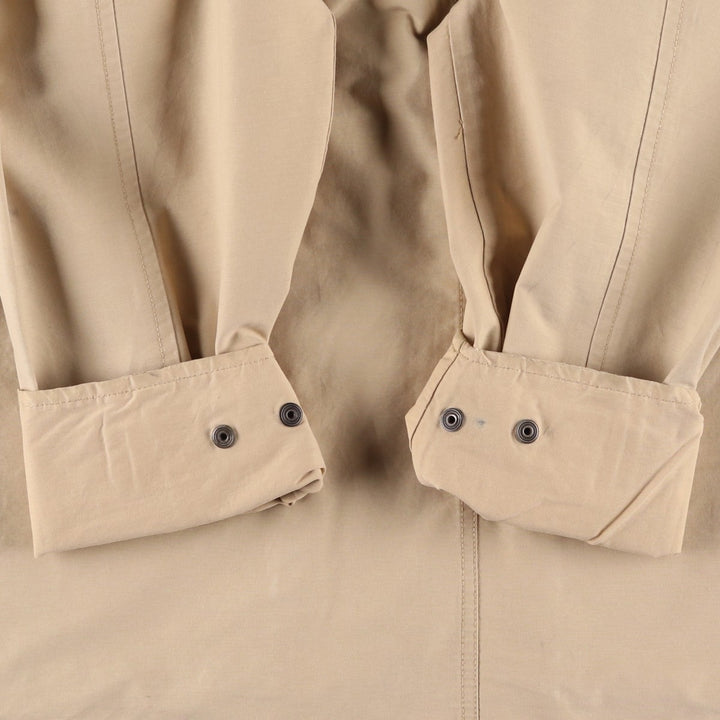 Eddie Bauer Cotton Jacket, Men's S Size cotton Beige type Vintage Second Hand