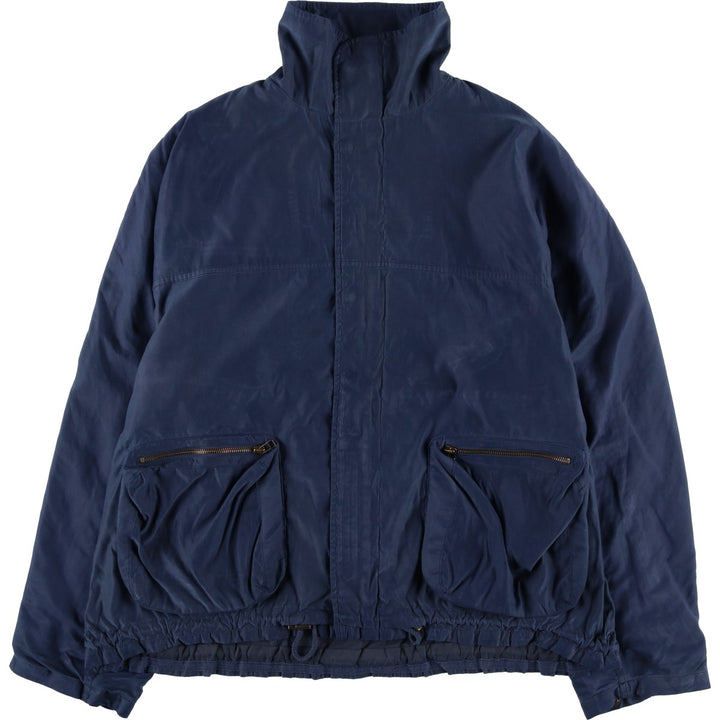 Eddie Bauer Mountain Jacket, Shell Jacket, Men's L size polyester navy blue type Vintage Second Hand