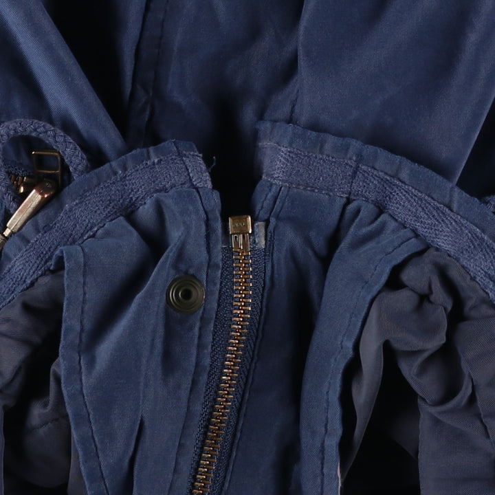 Eddie Bauer Mountain Jacket, Shell Jacket, Men's L size polyester navy blue type Vintage Second Hand