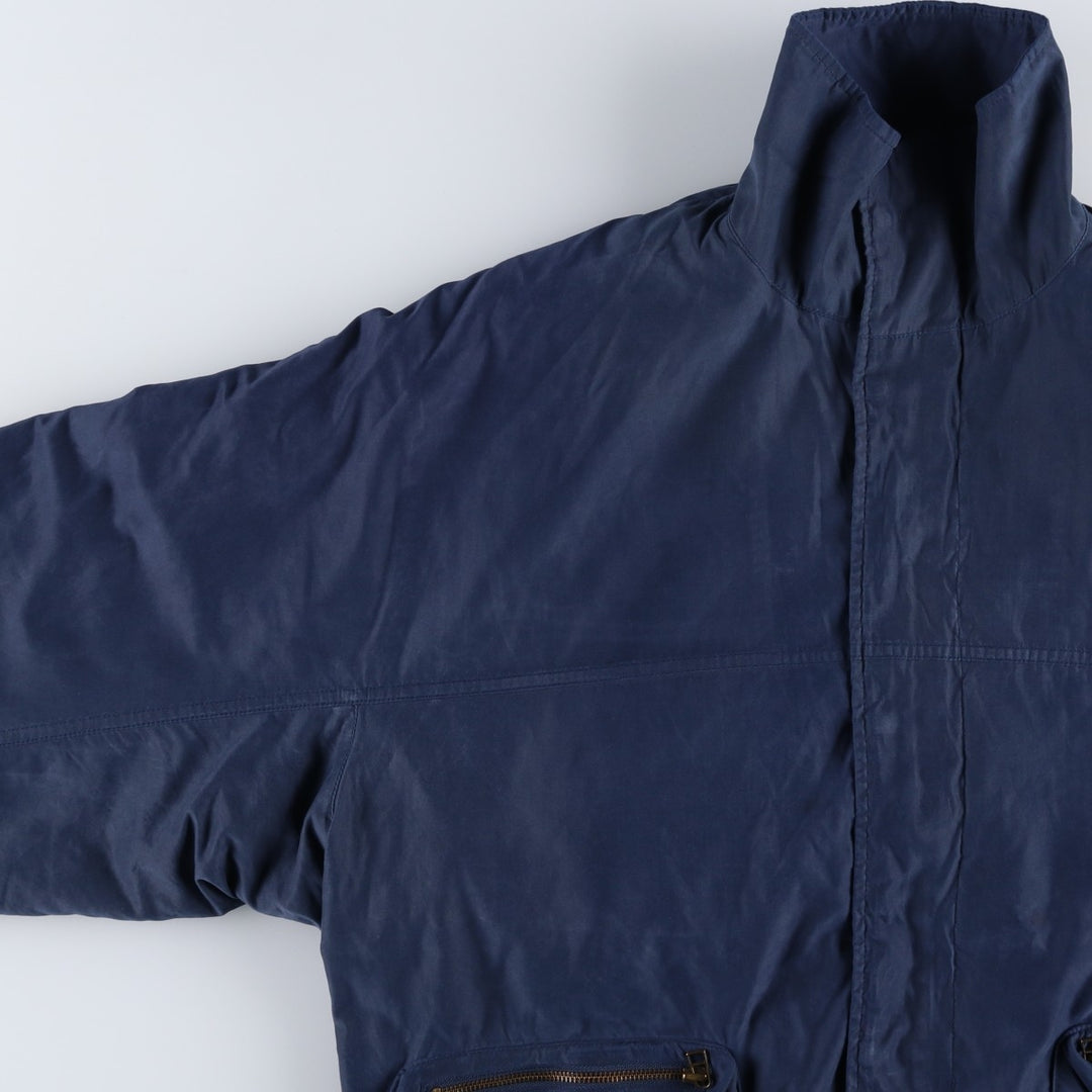 Eddie Bauer Mountain Jacket, Shell Jacket, Men's L size polyester navy blue type Vintage Second Hand