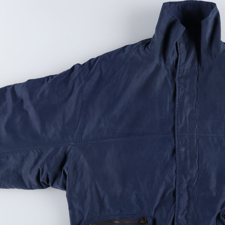 Eddie Bauer Mountain Jacket, Shell Jacket, Men's L size polyester navy blue type Vintage Second Hand