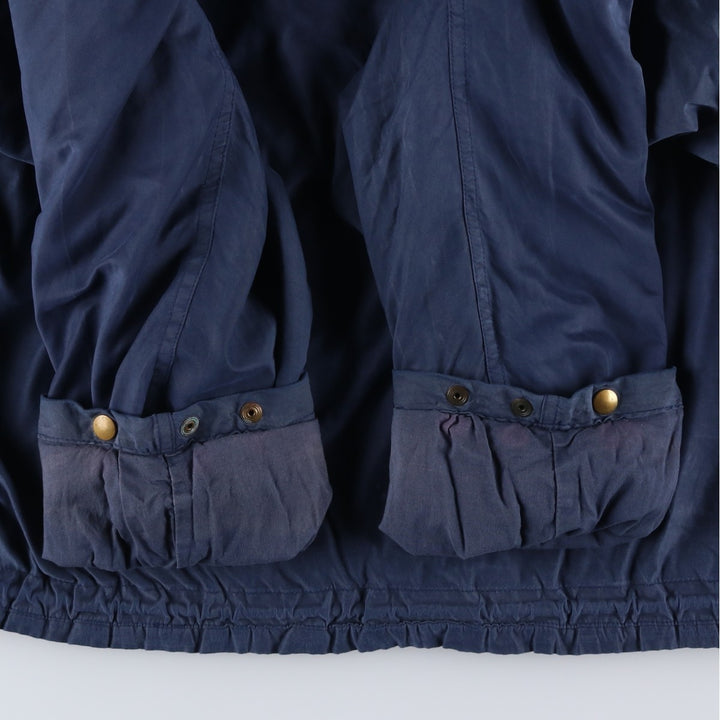 Eddie Bauer Mountain Jacket, Shell Jacket, Men's L size polyester navy blue type Vintage Second Hand