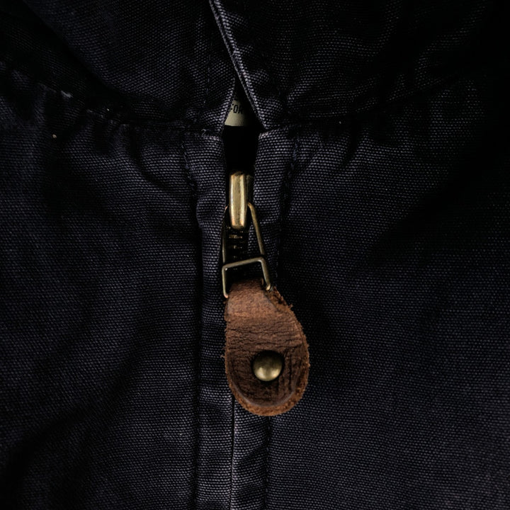 Eddie Bauer Cotton Jacket, Men's Size L cotton navy blue type Vintage Second Hand