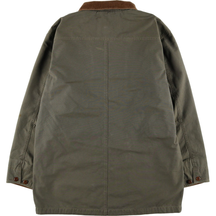 90s-00'S LLBean Hunting Jacket, Men's Size L cotton Khaki type Vintage Second Hand