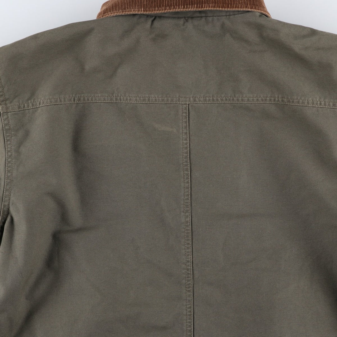90s-00'S LLBean Hunting Jacket, Men's Size L cotton Khaki type Vintage Second Hand