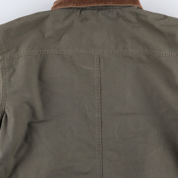 90s-00'S LLBean Hunting Jacket, Men's Size L cotton Khaki type Vintage Second Hand