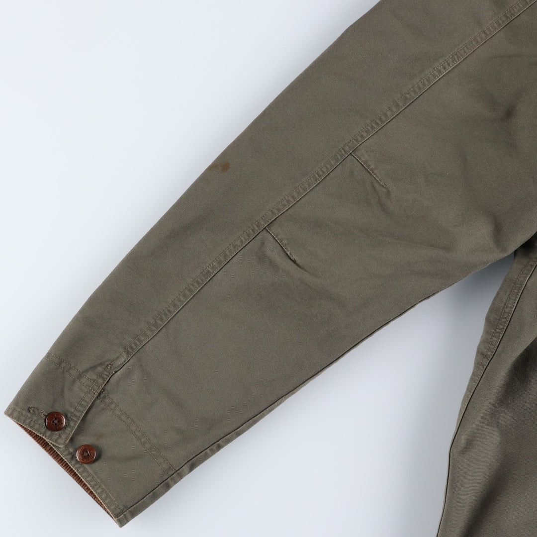 90s-00'S LLBean Hunting Jacket, Men's Size L cotton Khaki type Vintage Second Hand