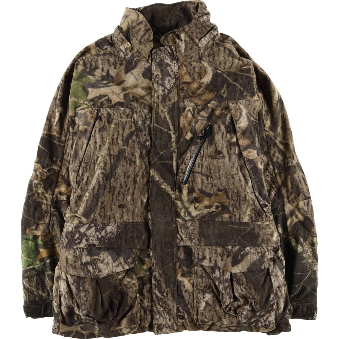 90s-00'S Cabela's Super Slam Clothing Realtree Camo Padded Mountain Jacket, Men's Size XL polyester brown type Vintage Second Hand