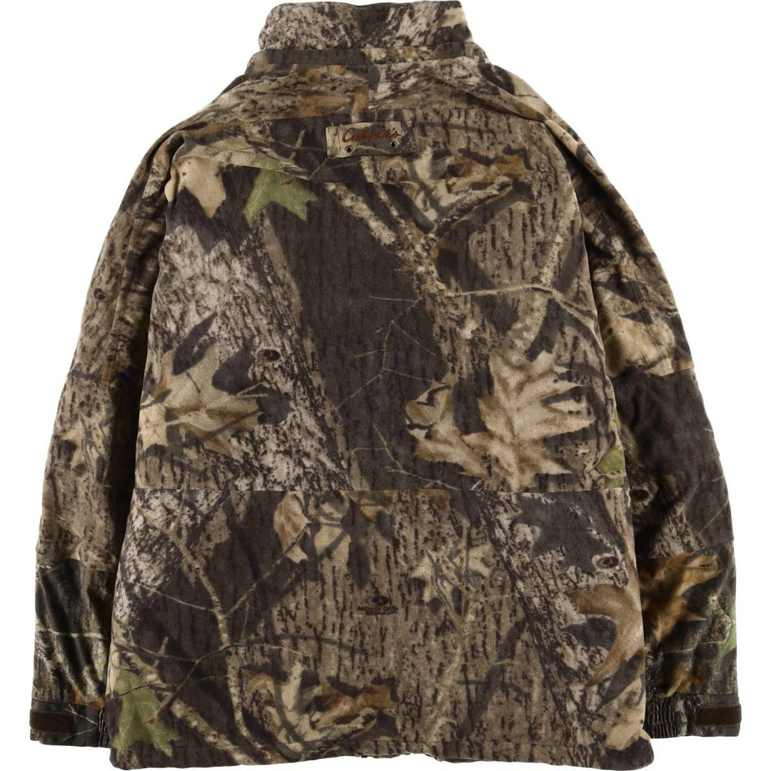 90s-00'S Cabela's Super Slam Clothing Realtree Camo Padded Mountain Jacket, Men's Size XL polyester brown type Vintage Second Hand