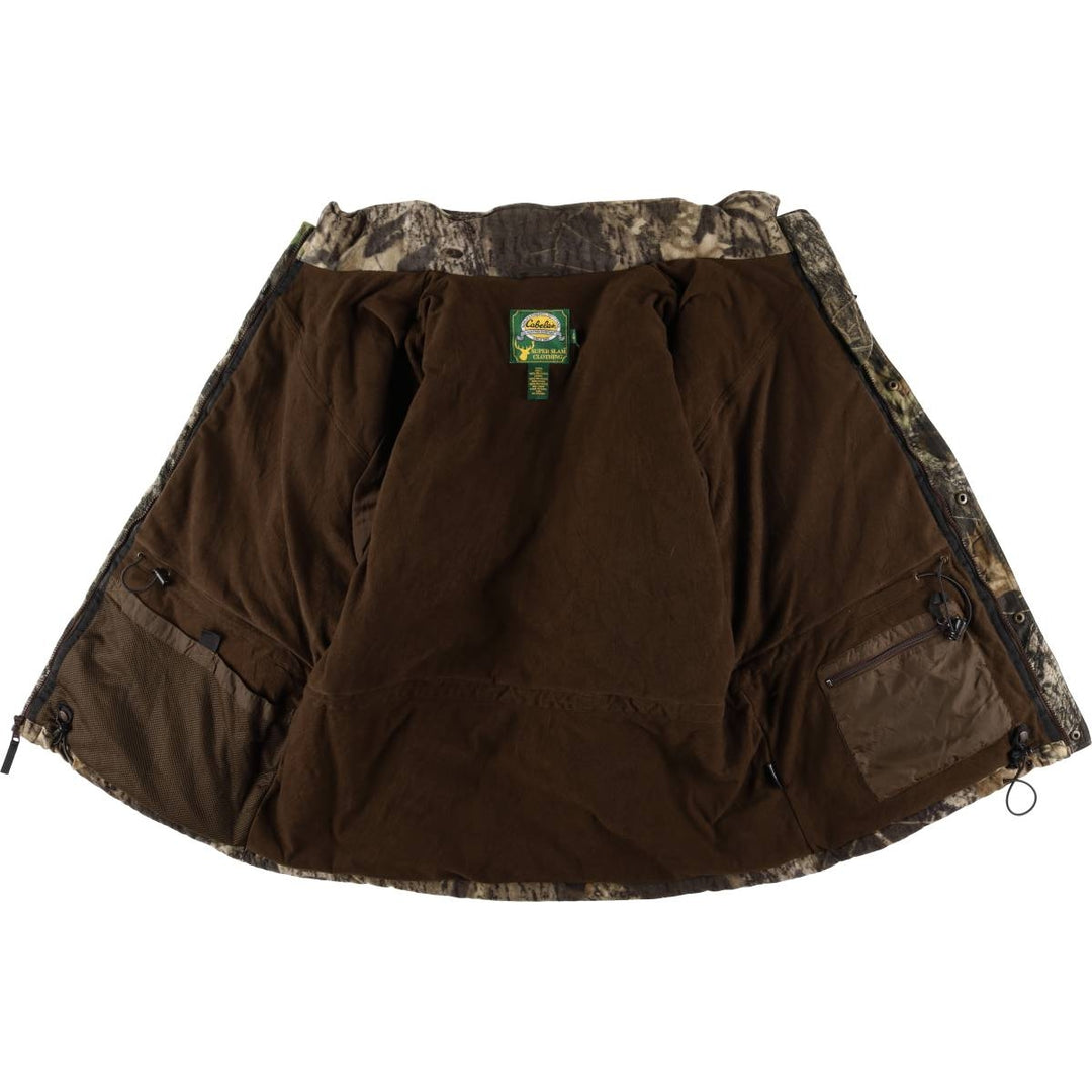 90s-00'S Cabela's Super Slam Clothing Realtree Camo Padded Mountain Jacket, Men's Size XL polyester brown type Vintage Second Hand