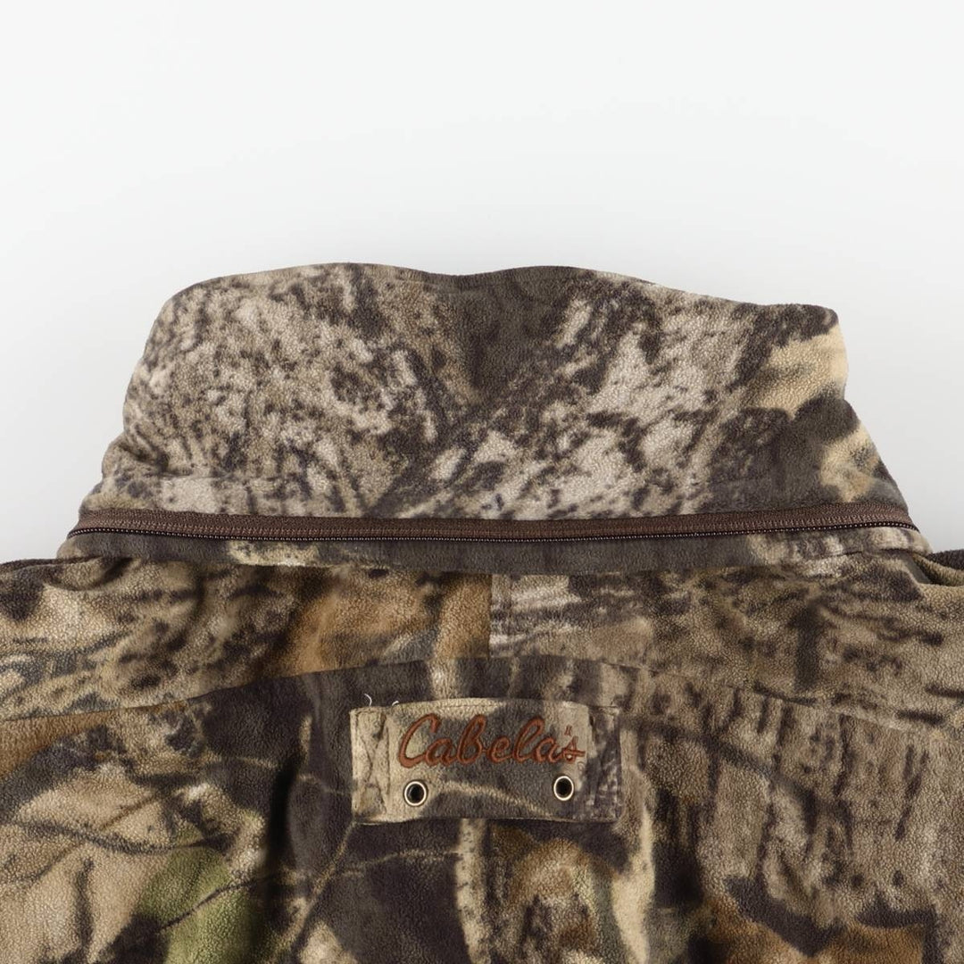 90s-00'S Cabela's Super Slam Clothing Realtree Camo Padded Mountain Jacket, Men's Size XL polyester brown type Vintage Second Hand