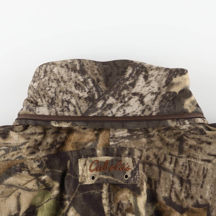 90s-00'S Cabela's Super Slam Clothing Realtree Camo Padded Mountain Jacket, Men's Size XL polyester brown type Vintage Second Hand