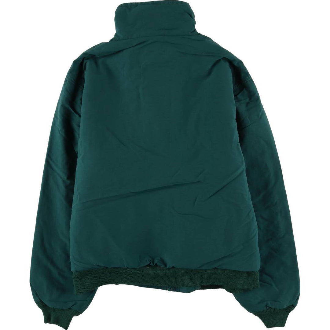 Vintage 80s-90'S Eddie Bauer WINDFOIL padded puffer jacket, Made in USA, Men's Medium Nylon green type Vintage Second Hand