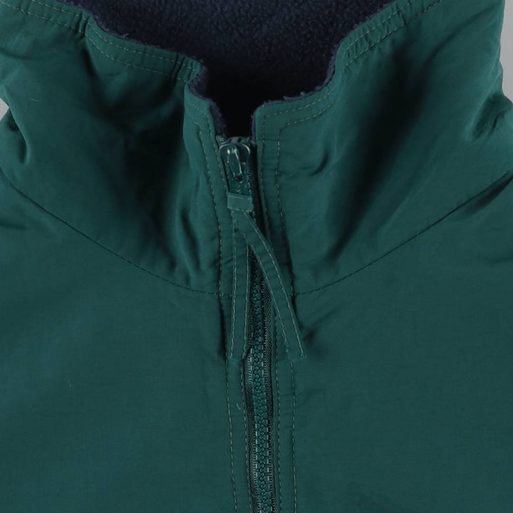 Vintage 80s-90'S Eddie Bauer WINDFOIL padded puffer jacket, Made in USA, Men's Medium Nylon green type Vintage Second Hand
