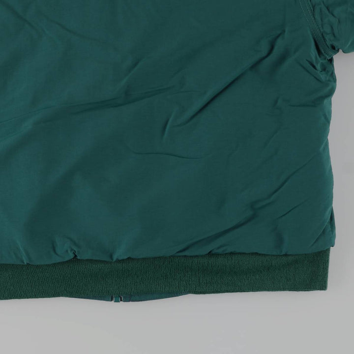 Vintage 80s-90'S Eddie Bauer WINDFOIL padded puffer jacket, Made in USA, Men's Medium Nylon green type Vintage Second Hand