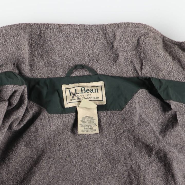 90s-00'S LLBean Padded Puffer Jacket, Men's Size XL Nylon Green type dark green Vintage Second Hand