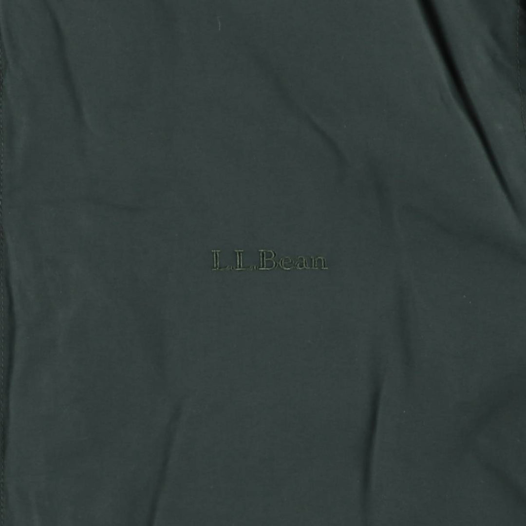 90s-00'S LLBean Padded Puffer Jacket, Men's Size XL Nylon Green type dark green Vintage Second Hand