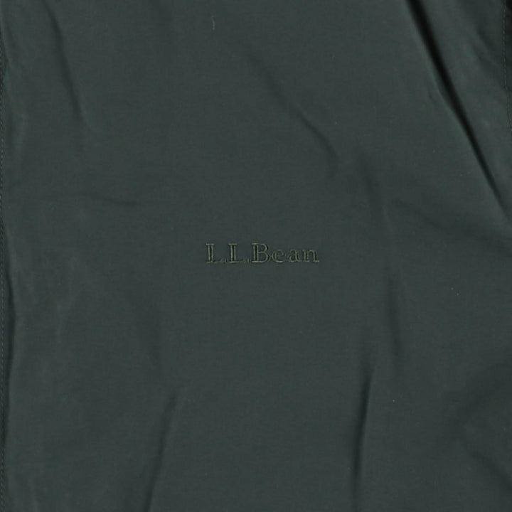 90s-00'S LLBean Padded Puffer Jacket, Men's Size XL Nylon Green type dark green Vintage Second Hand