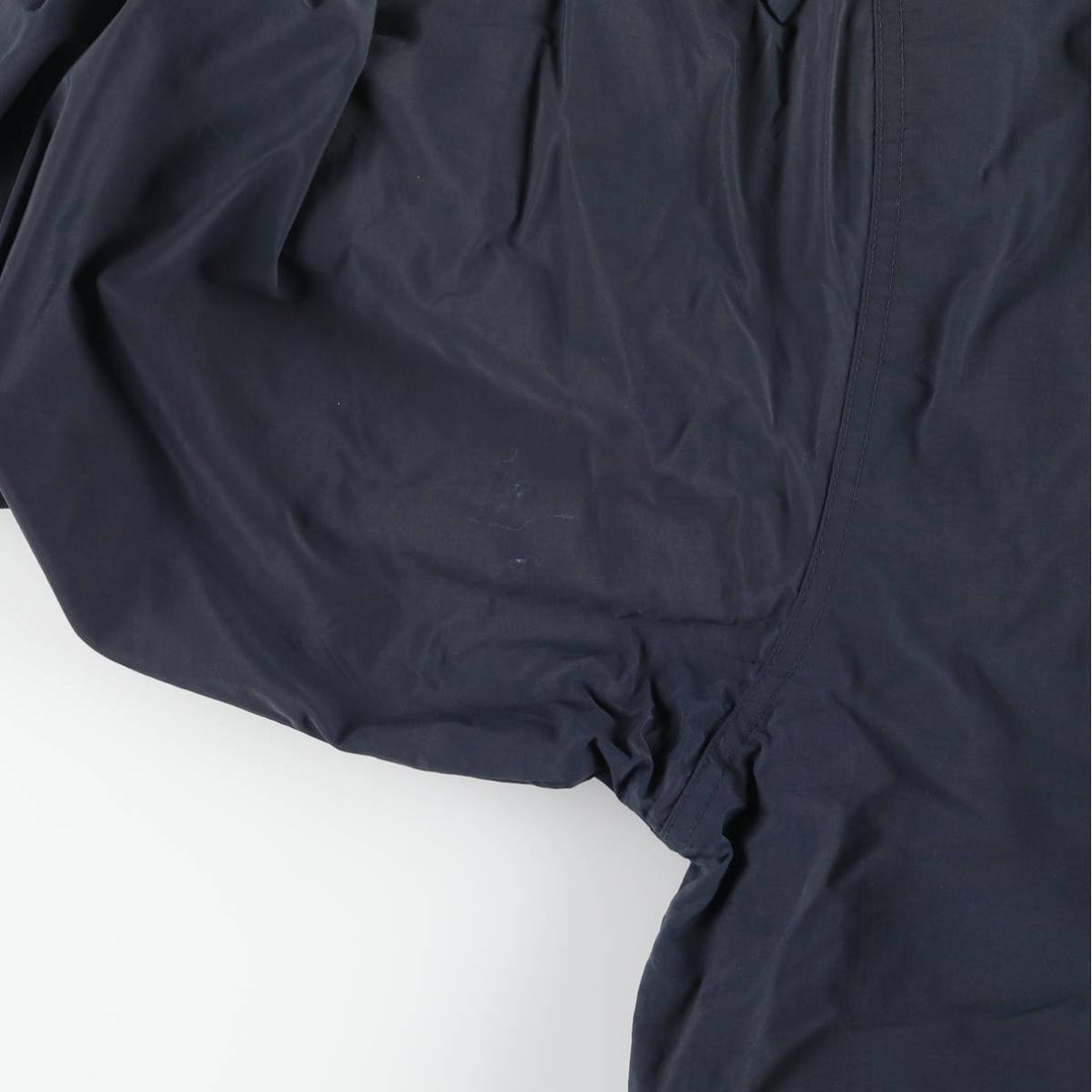 Eddie Bauer padded puffer jacket, men's size L Nylon navy blue type Vintage Second Hand