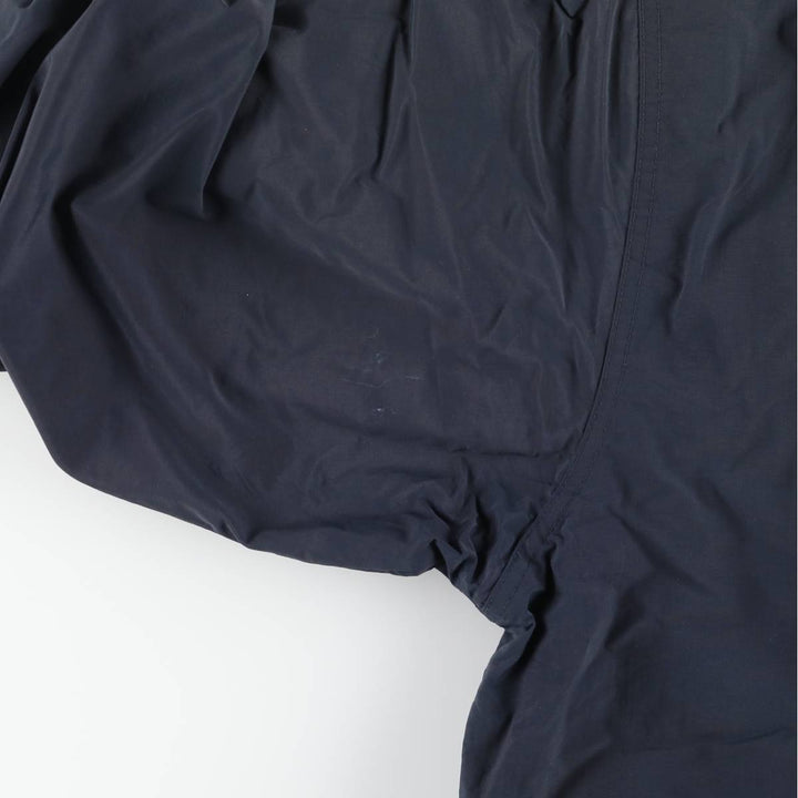 Eddie Bauer padded puffer jacket, men's size L Nylon navy blue type Vintage Second Hand