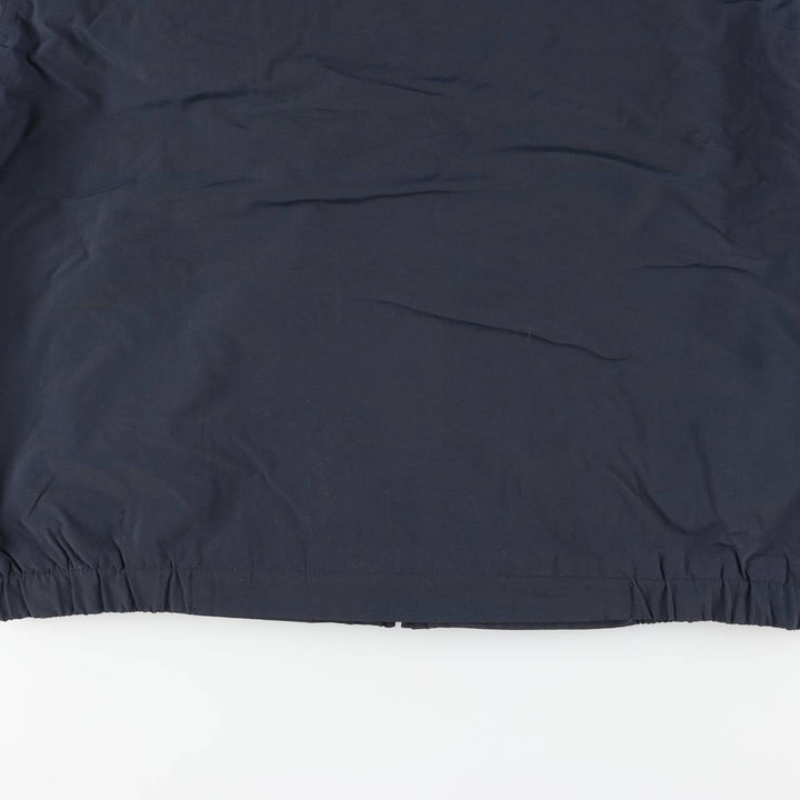 Eddie Bauer padded puffer jacket, men's size L Nylon navy blue type Vintage Second Hand