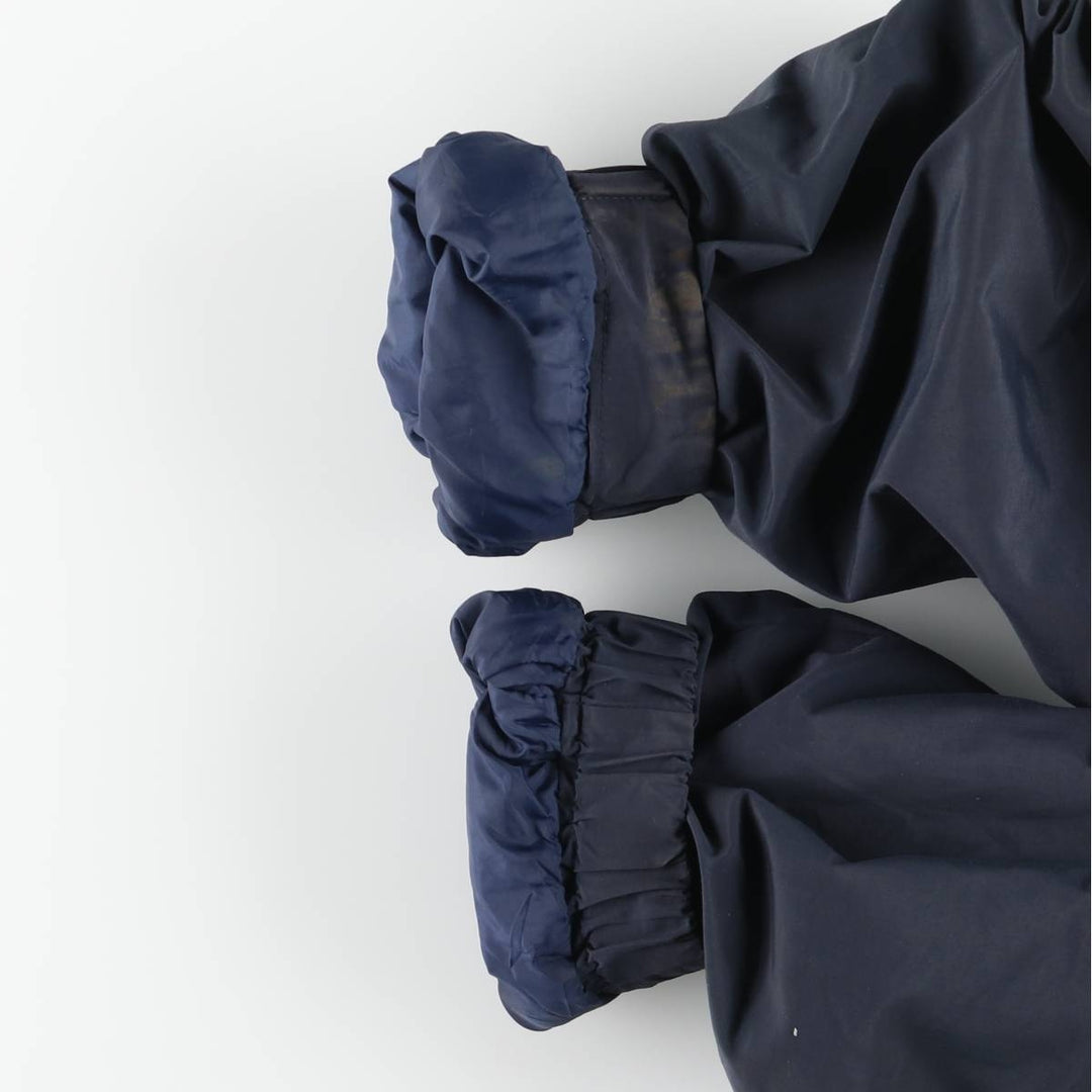 Eddie Bauer padded puffer jacket, men's size L Nylon navy blue type Vintage Second Hand