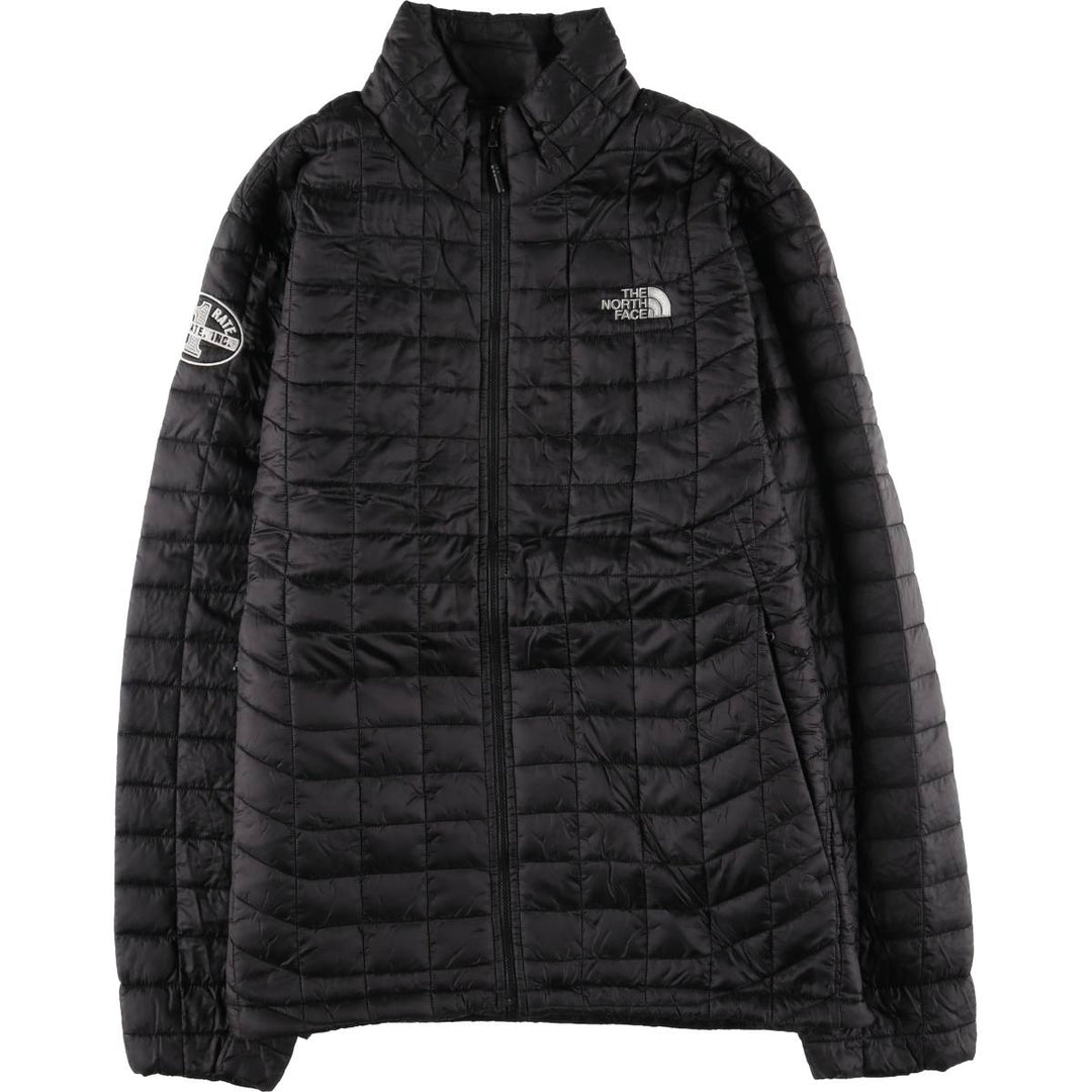 The North Face Men's Padded Puffer Jacket, Size XL Nylon black type Vintage Second Hand