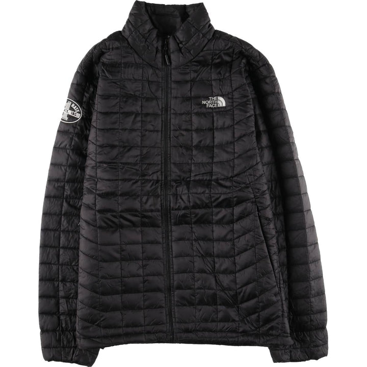 The North Face Men's Padded Puffer Jacket, Size XL Nylon black type Vintage Second Hand