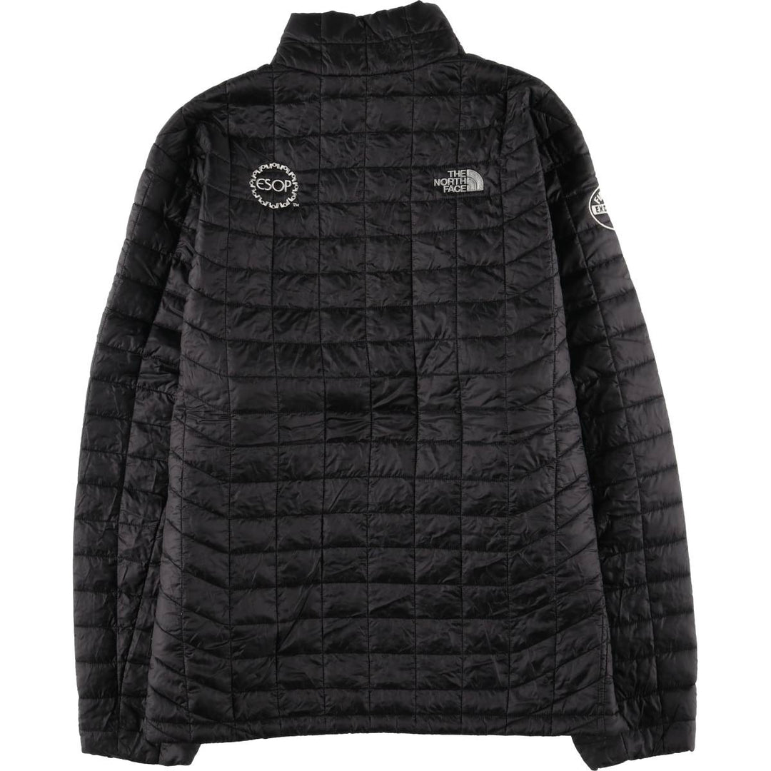 The North Face Men's Padded Puffer Jacket, Size XL Nylon black type Vintage Second Hand