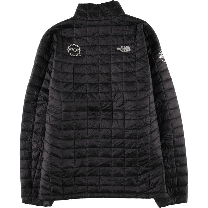 The North Face Men's Padded Puffer Jacket, Size XL Nylon black type Vintage Second Hand