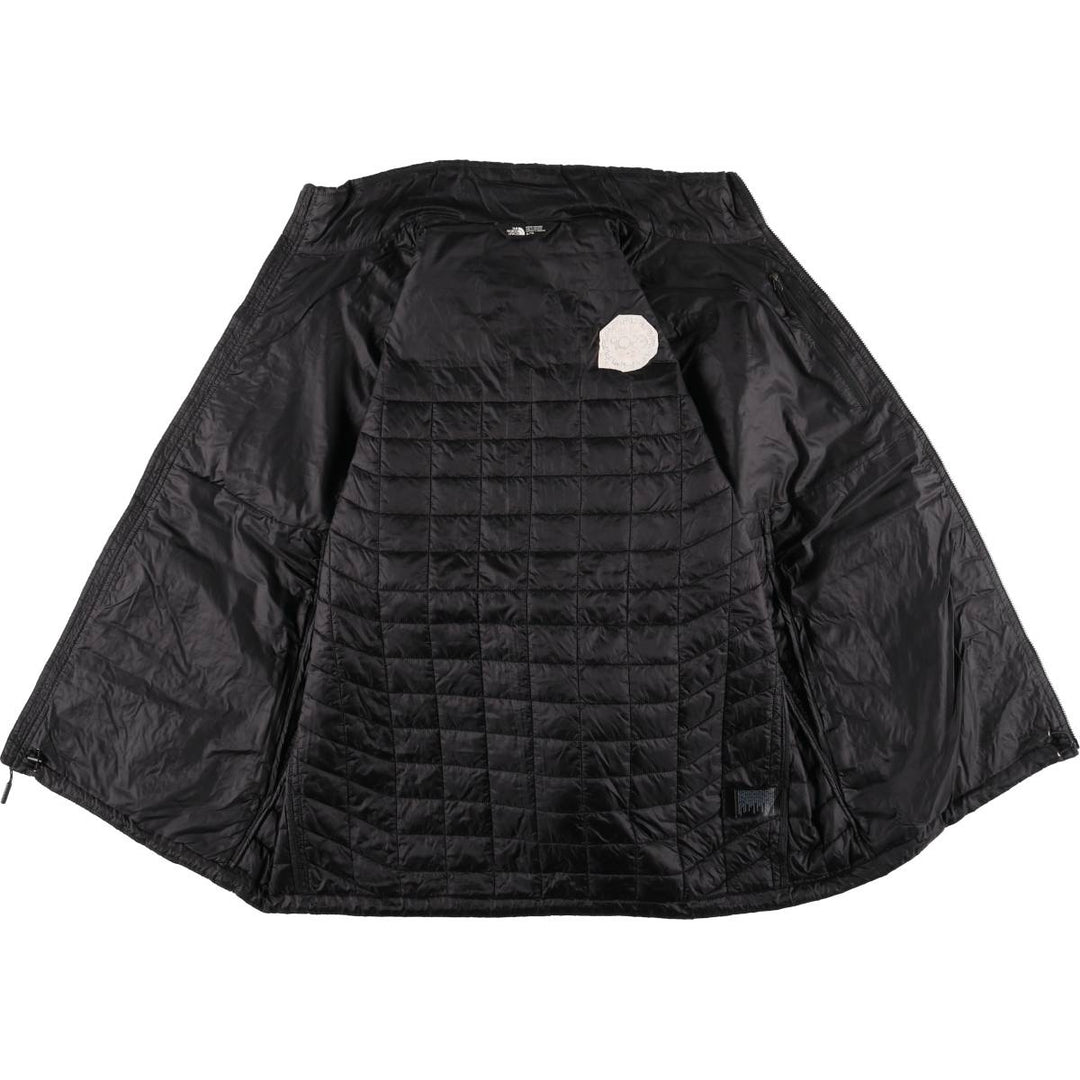 The North Face Men's Padded Puffer Jacket, Size XL Nylon black type Vintage Second Hand