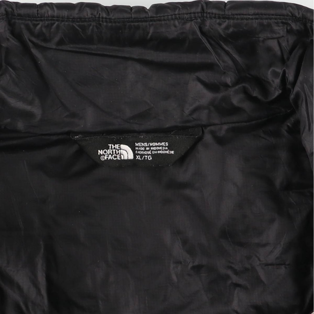 The North Face Men's Padded Puffer Jacket, Size XL Nylon black type Vintage Second Hand