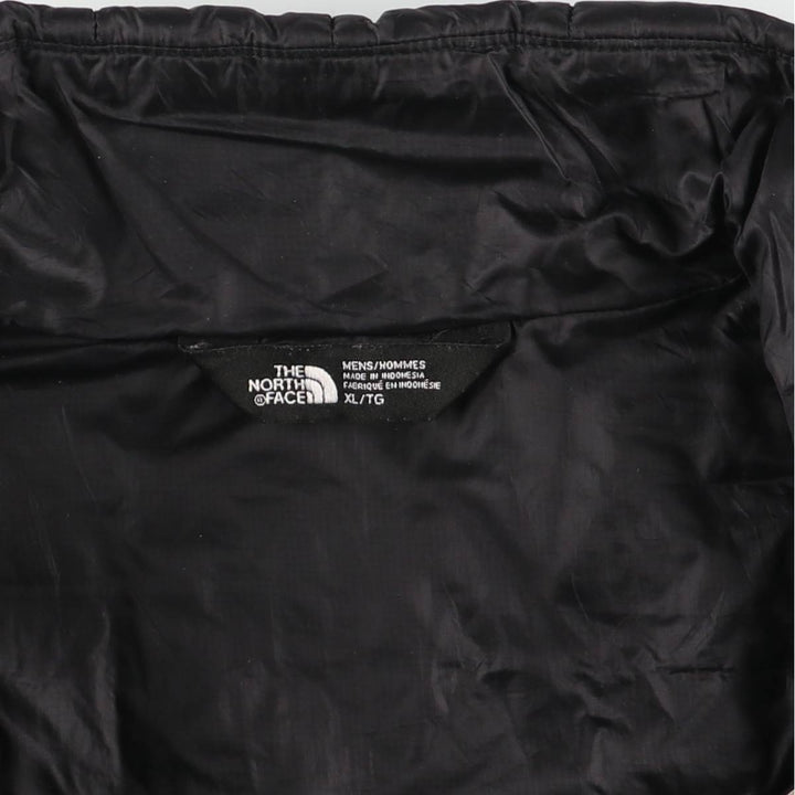 The North Face Men's Padded Puffer Jacket, Size XL Nylon black type Vintage Second Hand