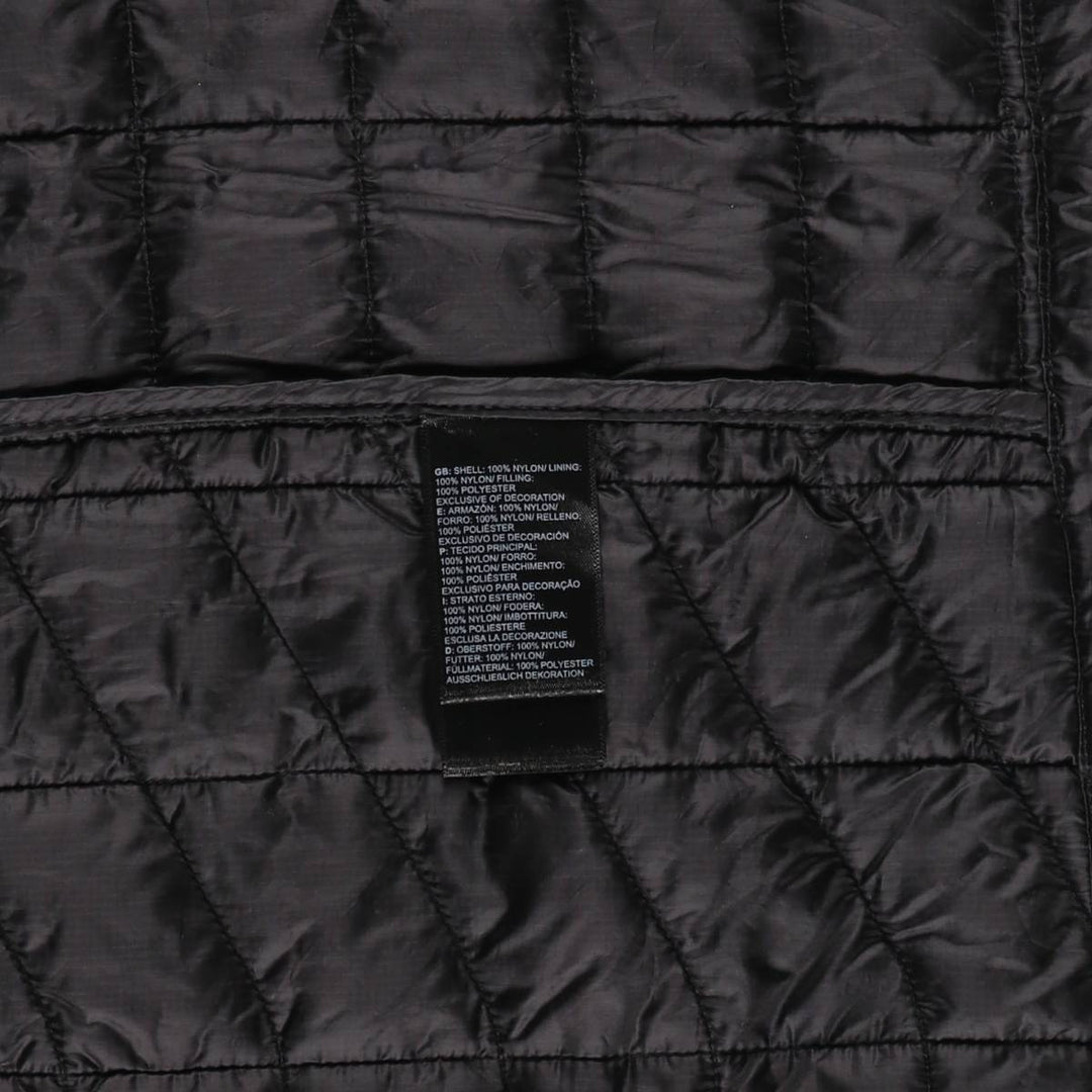 The North Face Men's Padded Puffer Jacket, Size XL Nylon black type Vintage Second Hand