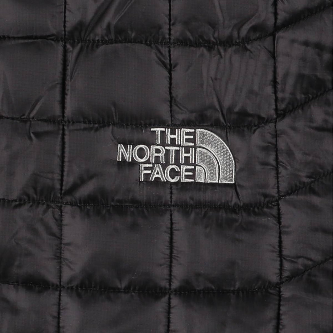 The North Face Men's Padded Puffer Jacket, Size XL Nylon black type Vintage Second Hand