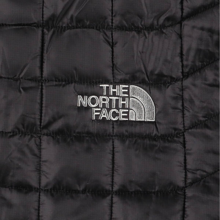 The North Face Men's Padded Puffer Jacket, Size XL Nylon black type Vintage Second Hand